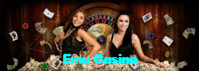Emu Casino casino presented on mobile device in Pakistan with slots and live games